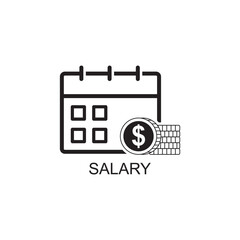 salary icon , money icon vector