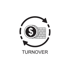 Obraz premium turnover icon , business icon vector