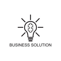 business solution icon , business icon
