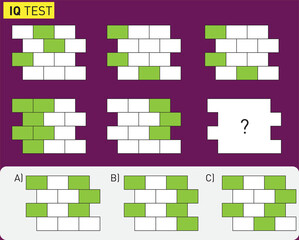 Find the Missing Piece. Shape completion questions, Find next shape