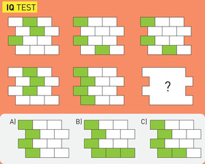 Find the Missing Piece. Shape completion questions, Find next shape