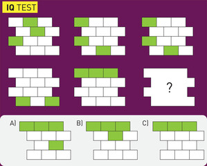 Find the Missing Piece. Shape completion questions, Find next shape
