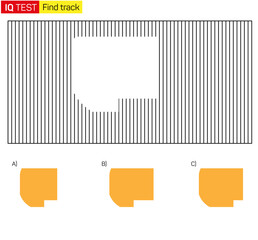 Find the Missing Piece. Shape completion questions, Find next shape