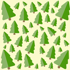 A lot of tree background