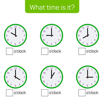 What Time Is It Clock?