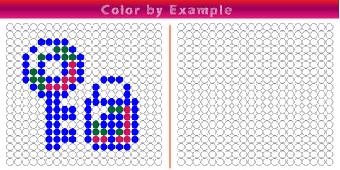Visual intelligence questions IQ TEST. Draw the same
