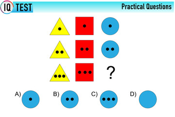 Shape completion questions, Find the next shape