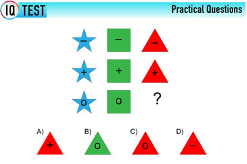 Shape completion questions, Find the next shape