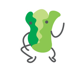 Fruit Character Vector Set Illustration 