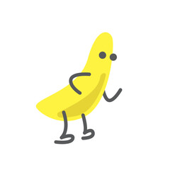 Fruit Character Vector Set Illustration 