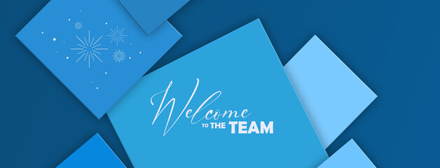 welcome to the team	