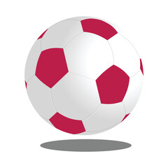 3d Football or Soccerball