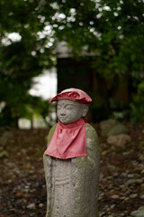 Close up statue of a person