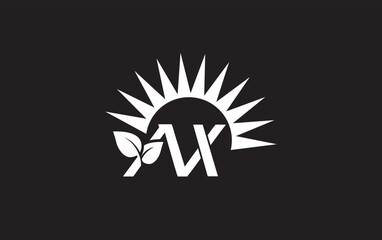 Green healthy leaf logo and Solar panel icon and Solar Energy symbol design and Eco sun logo design vector