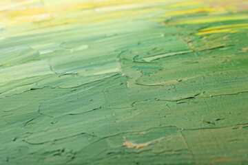 Beautiful strokes of pastel oil paints as background, closeup