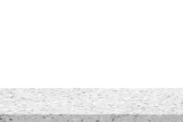 White Sand Table, Suitable for Product Presentation Backdrop, Display, and Mock up. (Transparent PNG File)