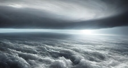 Obraz premium 異星、惑星、ＳＦ、ファンタジーなカラフルな空_07