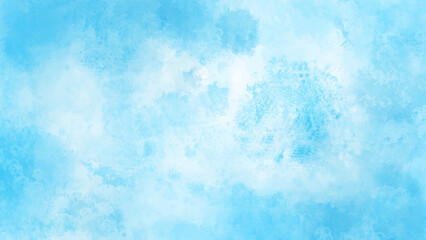 Abstract blue watercolor background	
