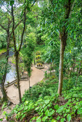 Paronella Park tropical lush in beautiful Queensland, Australia