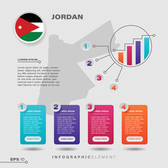Jordan Chart Infographic Element