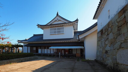 Fototapeta premium 津山城備中櫓（晩秋）8