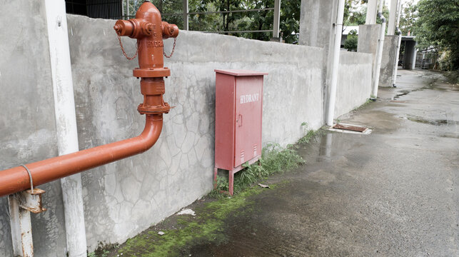Fire Hydrant and with hydrant hose panel in industry.