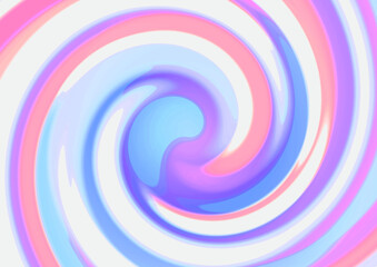 abstract blue background with spiral