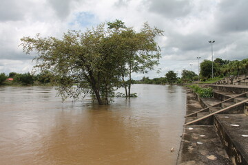 Rimping river  north of Thailand Kamphaeng Phet