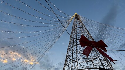 街中のクリスマス