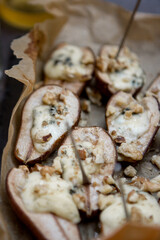 autumn tea party in the garden still life mulled wine pie