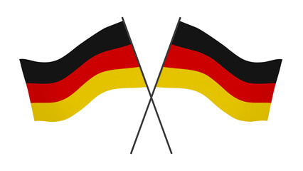 national flag background image,wind blowing flags,3d rendering,Flag of Germany