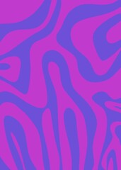 Doodle Swirl Abstract Background 