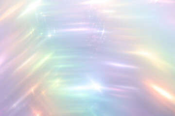 Blurred refraction light, bokeh or organic flare overlay effect