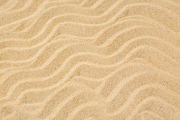 Fototapeta na wymiar Summer background concept, Sand beach Backdrop with copy space for add text message or design art work.