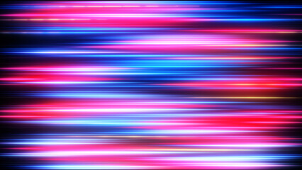 High speed flowing light background