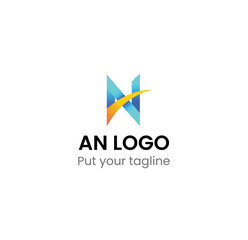 An logo design 