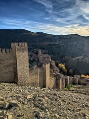 muralla medieval pueblo español