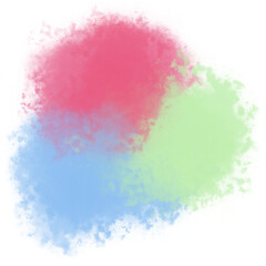 Abstract Watercolor Brushstroke Illustration