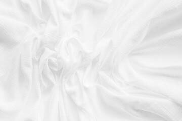 Obraz premium natural fabric linen texture for design. sackcloth textured backdrop. White Canvas for Background.