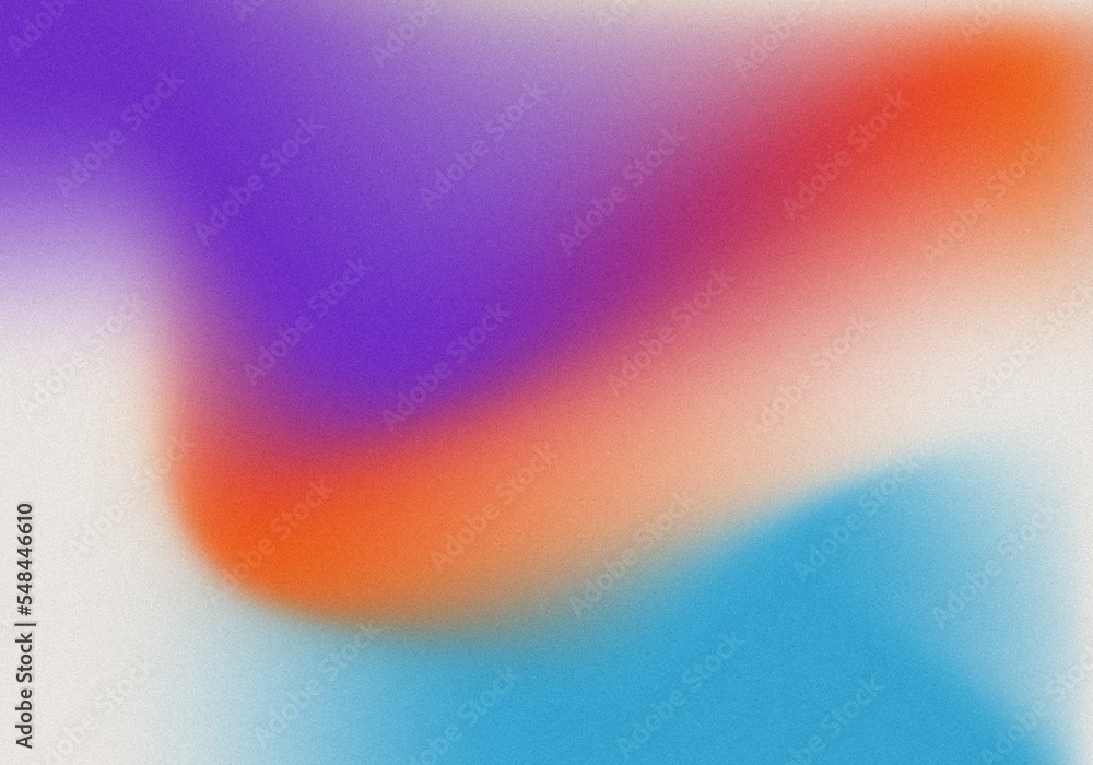 Wall mural retro gradient background with grain texture