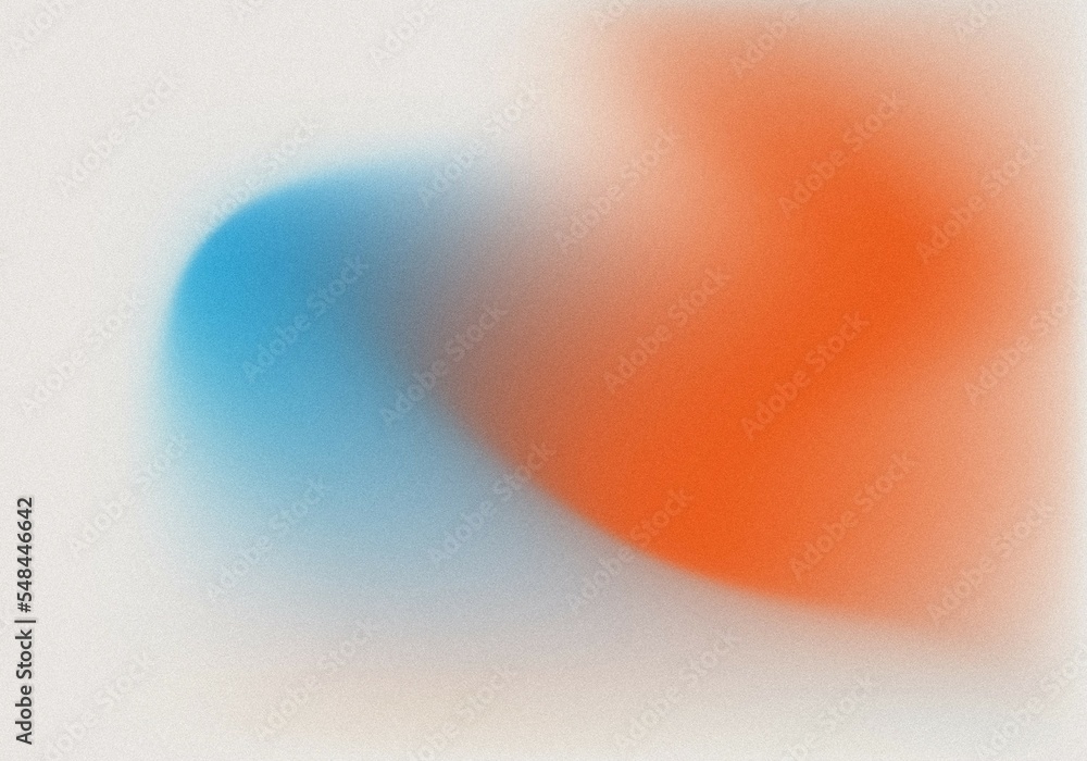 Wall mural retro gradient background with grain texture