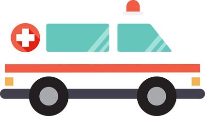 hospital ambulance.