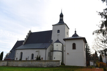 Fototapeta na wymiar Kościół Łagów świętokrzyskie