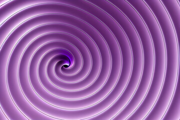 Abstract curved lines. purple geometric background. 2d illustration