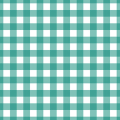 Green Buffalo Plaid Pattern Seamless Background