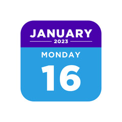 calendar january 2023 vector illustration