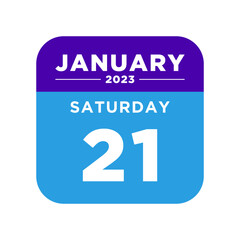 calendar january 2023 vector illustration