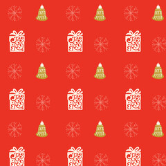 Red Christmas Background