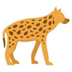 Wildlife Animal Hyenas Illustration