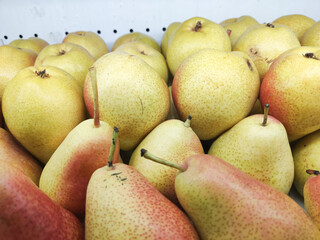 Fresh colorful and sweet guava in the market